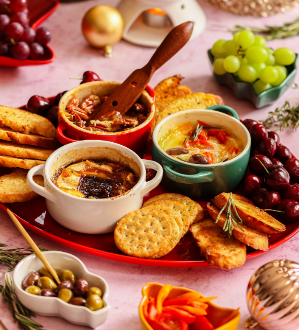 Baked Camembert 3 Ways